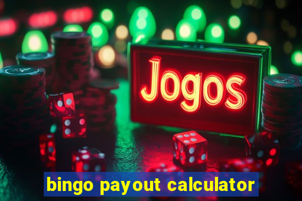 bingo payout calculator